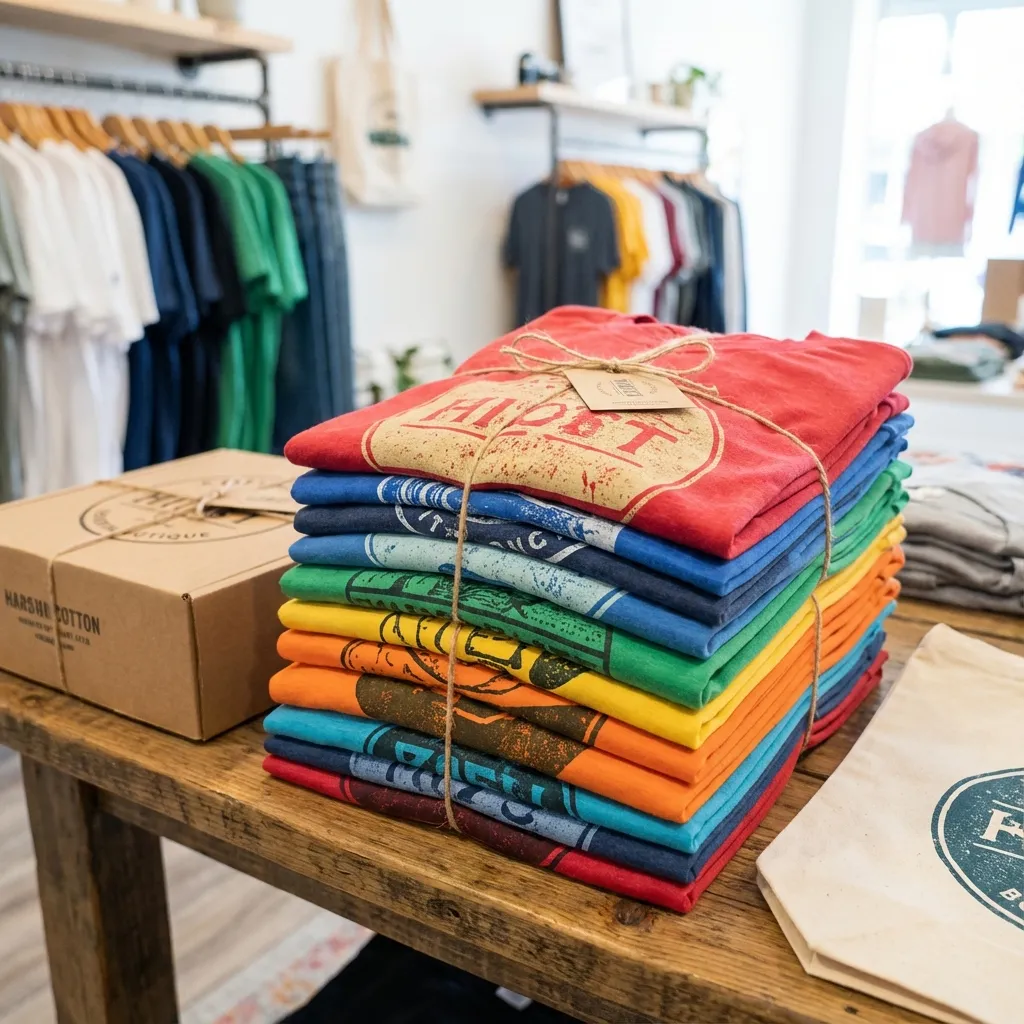 Producción de serigrafía en grandes tirajes de playeras