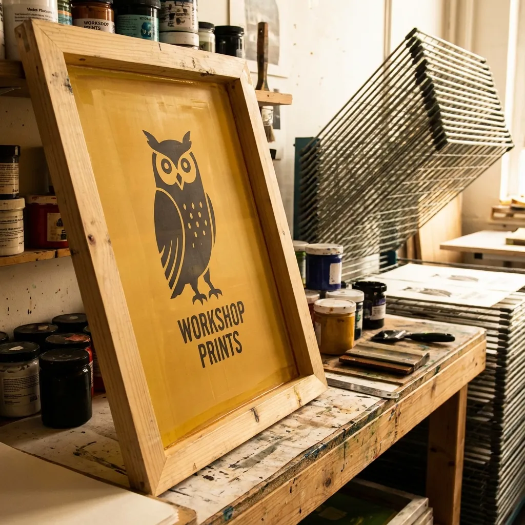 Playeras estampadas en serigrafía listas para entrega
